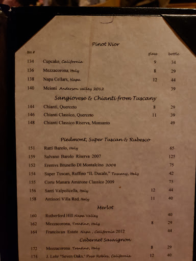 Italian Restaurant «Vincitori», reviews and photos, 14 N Cass Ave, Westmont, IL 60559, USA