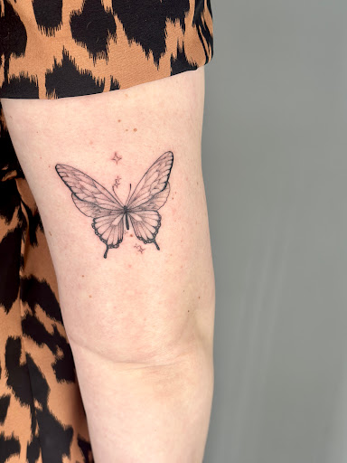 Explore deaf tattoo ideas, creative tattoo ideas in Saint Petersburg, available at Lucky You Tattoo