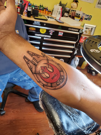 Explore grumpy tattoo ideas, creative tattoo ideas in Spokane, available at Tattoo Room