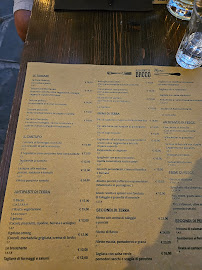 Restaurant italien Alla Corte Di Bacco à Ambra - menu / carte