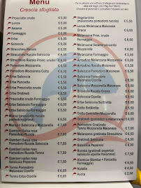 Carte du Lo Storione, Bar piadineria, lago pesca sportiva à Fossombrone