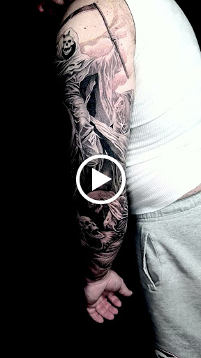 Explore father daughter tattoo ideas, creative tattoo ideas in Norcross, available at Brotherhood Tattoo