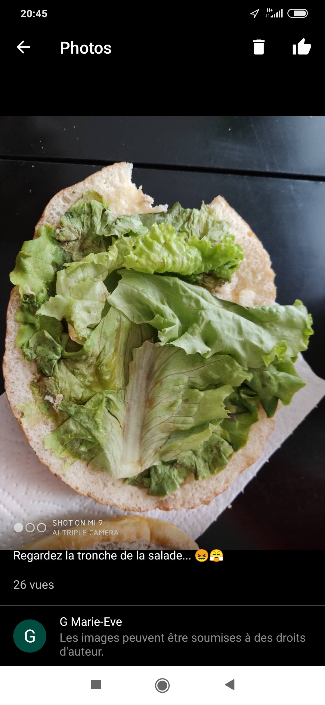 Photo n° 4 de l'avis de G.a fait le 23/09/2019 à 11:28