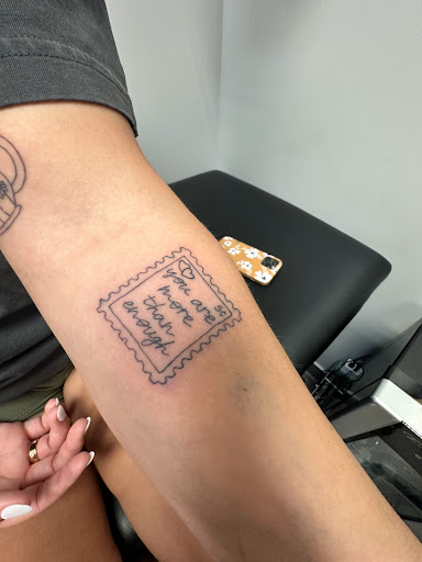 Explore hockey tattoo ideas, creative tattoo ideas in Peoria, available at The Ink Bar