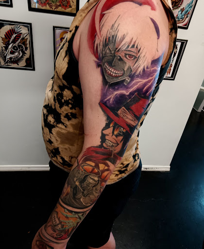 Explore forearm name tattoo ideas, creative tattoo ideas in Vancouver, available at New Ink Tattoo