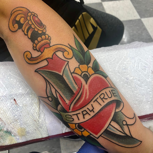 Explore morbid tattoo ideas, creative tattoo ideas in Virginia Beach, available at Salt Water Tattoo