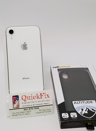 Cell Phone Store «Quick Fix Cellular Phone and Computer Repair», reviews and photos, 733 7th St W, Palmetto, FL 34221, USA