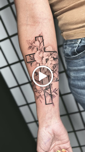 Explore tattoo ideas pin up, creative tattoo ideas in Norcross, available at Brotherhood Tattoo