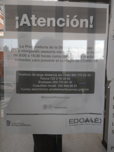 Secretaria del Trabajo Procuraduria de la Defensa del Trabajo Subprocuraduria Zona Oriente