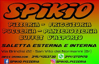 Menu du Spikio pizzeria à San Vito dei Normanni