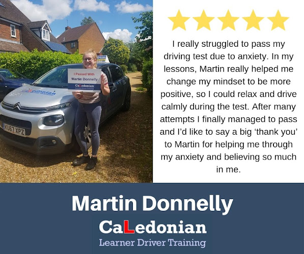 Reviews of Martin Donnelly - DLA Driving School in Bedford - Driving school