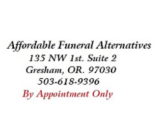 Affordable Funeral Alternative