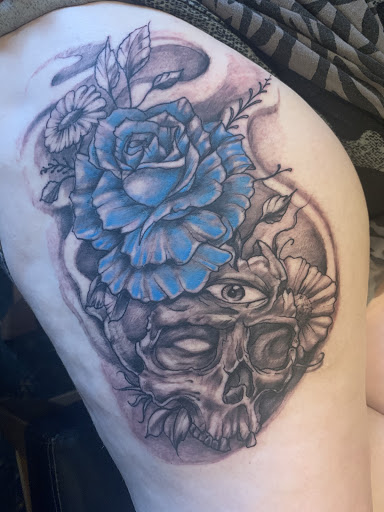 Explore mom death tattoo ideas, creative tattoo ideas in Roanoke, available at RailYard INK