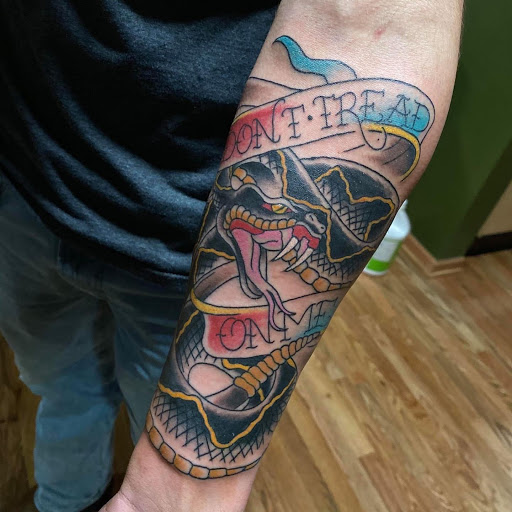 Explore mtb tattoo ideas, creative tattoo ideas in Lake Villa, available at Eternal Tiger Tattoo