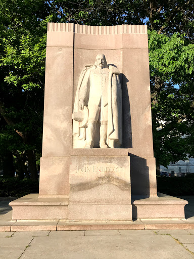 Monument of John Endecott, Boston, MA 02115