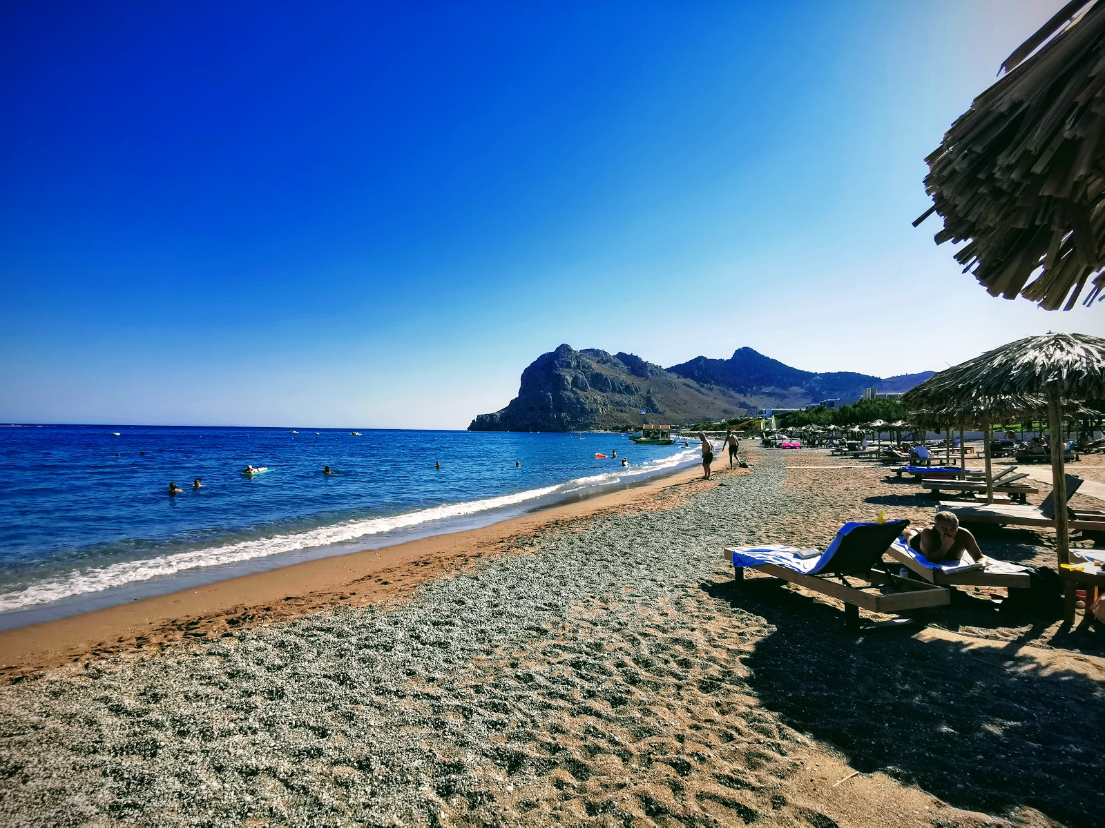 Foto di Spiaggia di Kolimpia II con molto pulita livello di pulizia