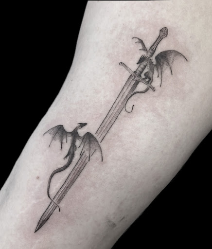 Explore bachelorette tattoo ideas, creative tattoo ideas in Fenton, available at Think Ink Tattoo Co