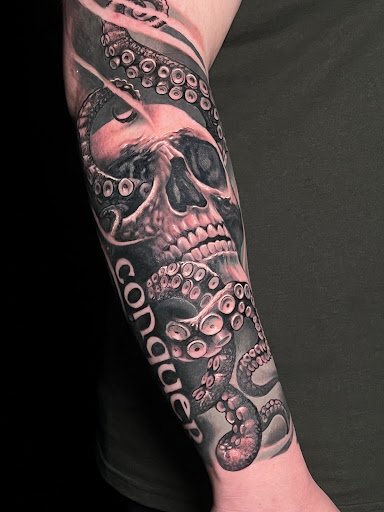 Explore hops tattoo ideas, creative tattoo ideas in Fontana, available at Iconiq Tattoo Studio