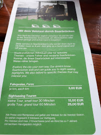 Restaurant Fürst Ludwig - Saarbrücken à Saarbrücken (la carte)