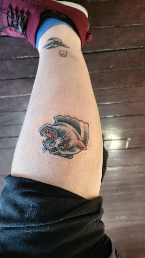 Explore honda tattoo ideas, creative tattoo ideas in Kansas City, available at Golden Stag Tattoo and Gallery