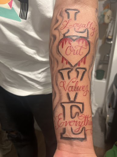 Explore small goth tattoo ideas, creative tattoo ideas in Venice, available at Ink Monkey Tattoo and Piercing