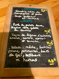 Restaurant végétalien Itsy Bitsy à Lille (la carte)