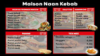 Carte du Halal - Maison Naan Kebab à Perpignan