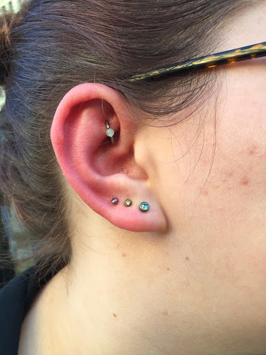 Explore amethyst tattoo ideas, creative tattoo ideas in Cambridge, available at Luckys Tattoo and Piercing