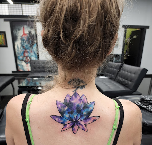 Explore elbow ditch tattoo ideas, creative tattoo ideas in Addison, available at Cat Tattoo