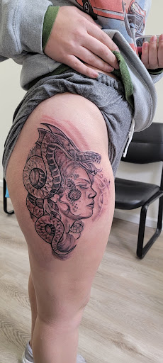 Explore thai tattoo ideas, creative tattoo ideas in Conway, available at Primal Urge Tattoos