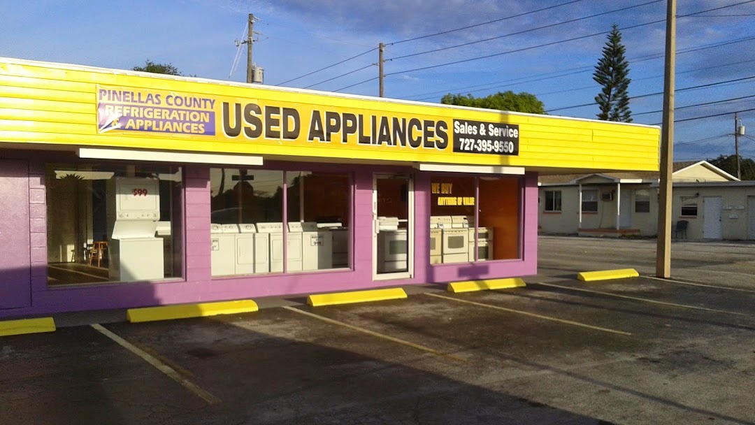 Pinellas County Refrigeration & Appliance Service and USED APPLIANCE SALES