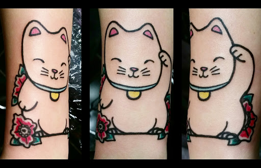 Explore finger word tattoos ideas, creative tattoo ideas in Erie, available at EliKingInk