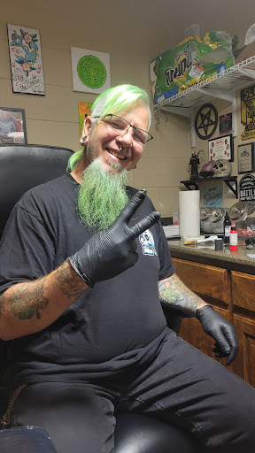 Explore disc golf tattoo ideas, creative tattoo ideas in Muskogee, available at Tattoos by ONeal