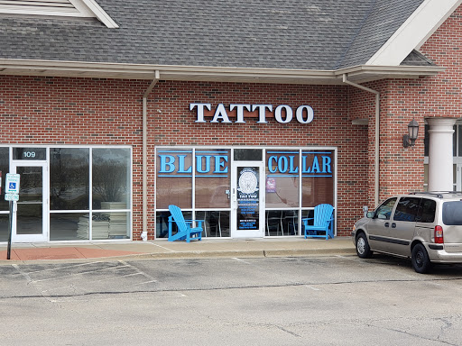 Tattoo Shop «Blue Collar Tattoo», reviews and photos, 14421 Wallin Dr, Plainfield, IL 60544, USA
