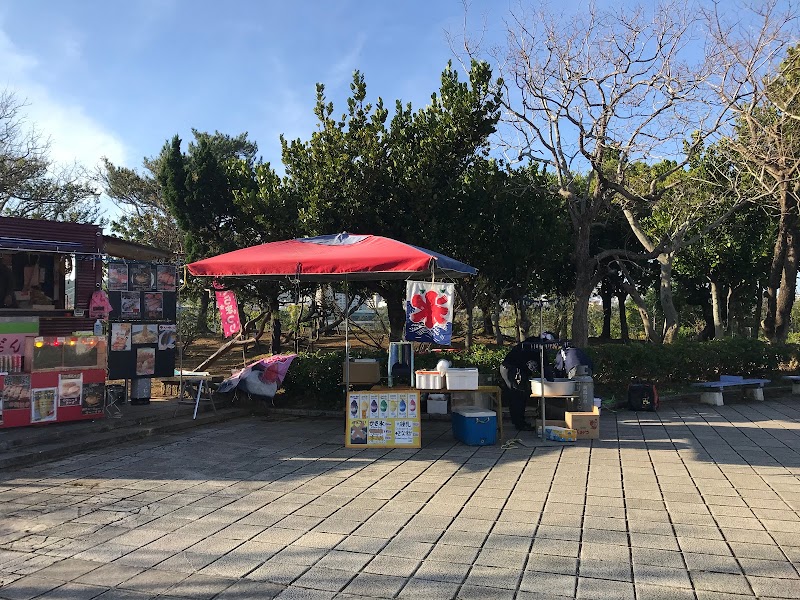 漫湖公園古波蔵側中央噴水広場