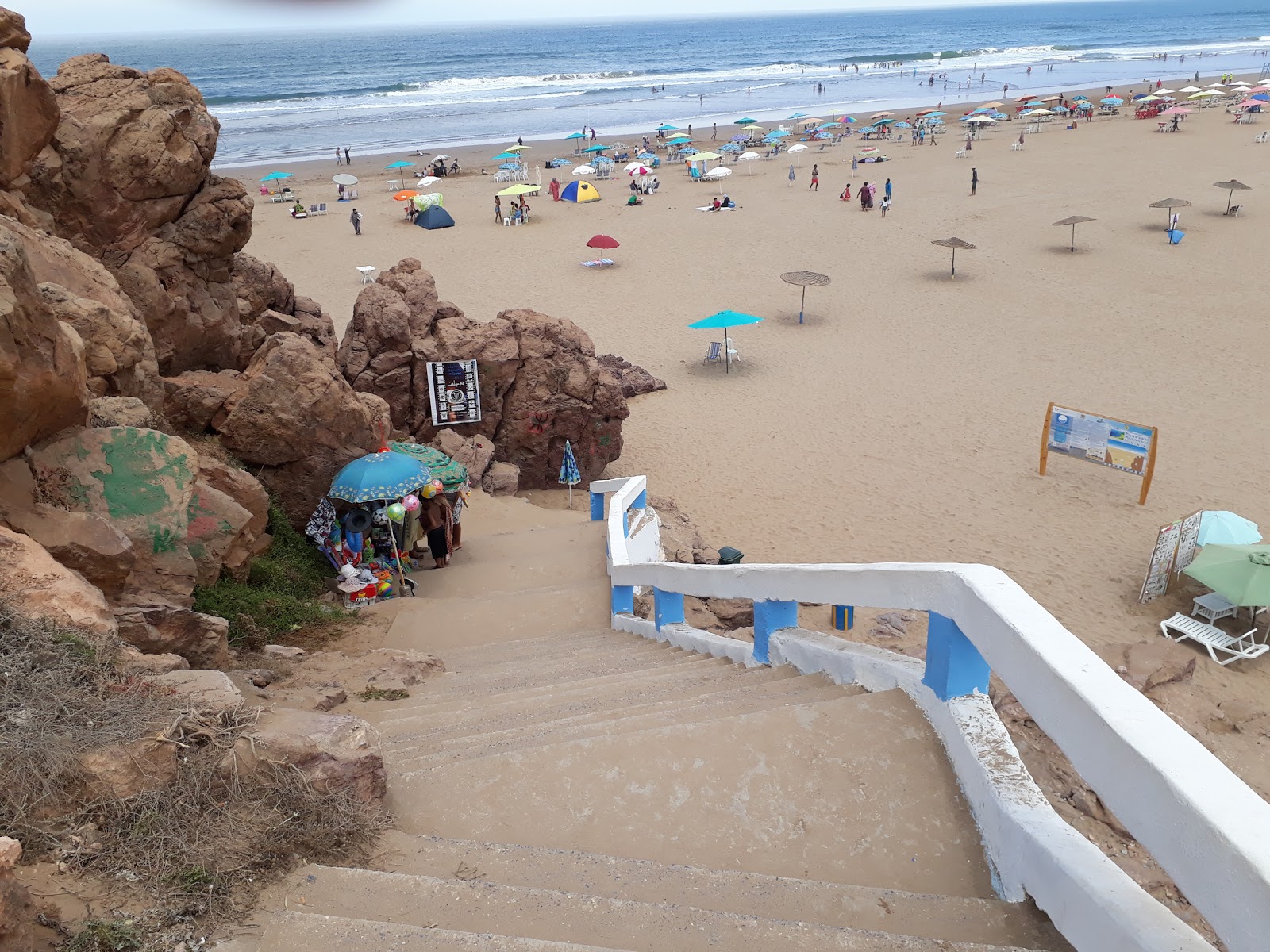 Foto van Plage Imin Turga - populaire plek onder ontspanningskenners