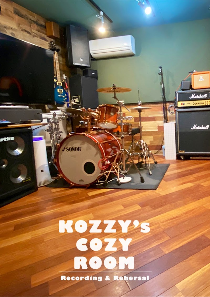 KOZZY’s COZY ROOM スタジオレンタル ＆ ドラムレッスン