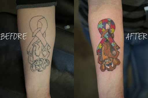 Explore number 9 tattoo ideas, creative tattoo ideas in Denison, available at Calypso Tattoo