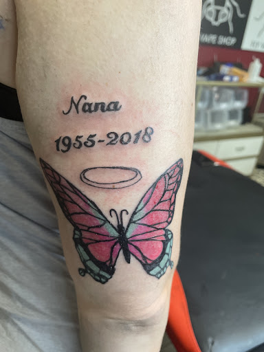 Explore tattoo hip ideas, creative tattoo ideas in Maineville, available at Fly Tattoo Shop