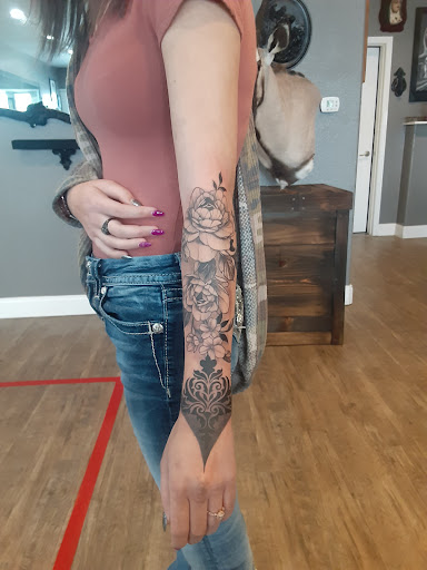 Explore pisces symbol tattoos ideas, creative tattoo ideas in Brush, available at Timeless tattoo