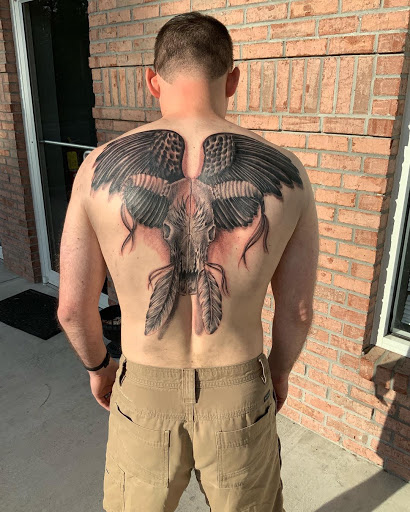 Explore dog paw print tattoo ideas, creative tattoo ideas in Saint Marys, available at Empire Tattoo