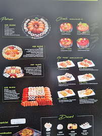 Menu du Sushi Mod à Paris