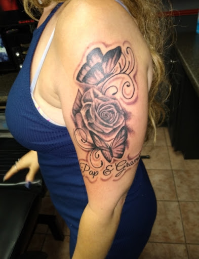 Explore filler tattoo ideas for men, creative tattoo ideas in Bethlehem, available at Southside Ink