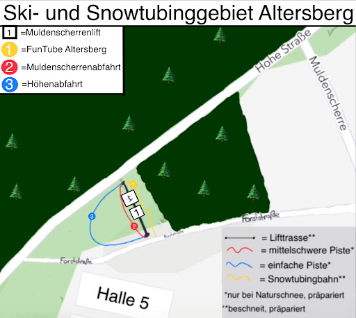 Ski- und Snowtubinggebiet Altersberg (privat)
