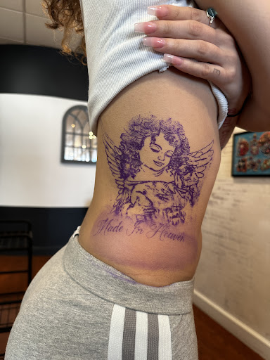 Explore domino tattoo ideas, creative tattoo ideas in West Babylon, available at Beacon Tattoo & Piercings