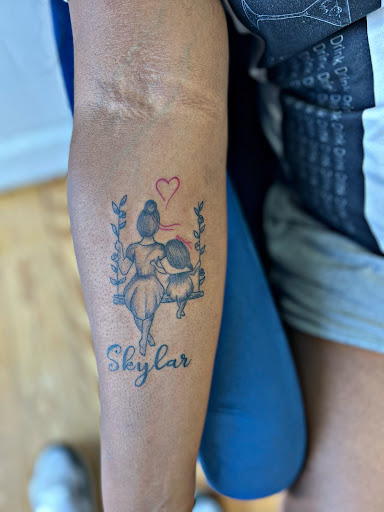 Explore full leg tattoo ideas, creative tattoo ideas in West Babylon, available at Bizzy Empire Tattoo