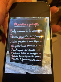 Restaurant de spécialités provençales La table d'Augustine à Marseille (le menu)