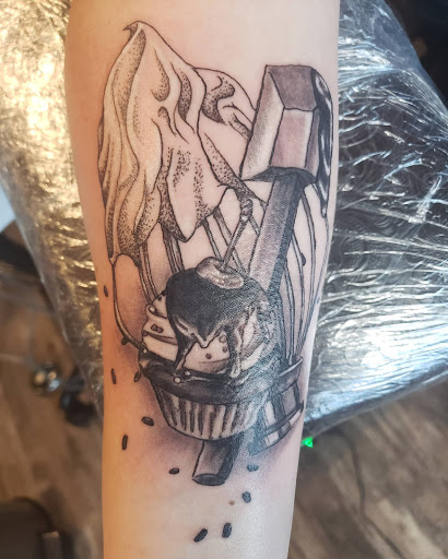 Explore cross tattoo ideas for women, creative tattoo ideas in North Bend, available at The Rusty Needle Tattoo Parlor