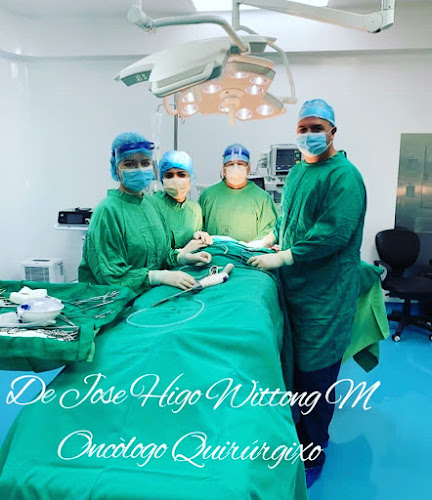 Dr Jose Hugo Wittong M oncólogo quirúrgico, mastologo, cabeza y cuello, laparoscopista , baypass gastrico