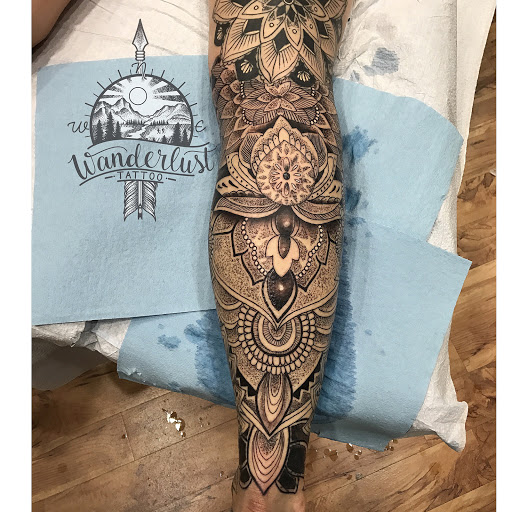 Tattoo Shop «The Wanderlust Tattoo», reviews and photos, 5915 Norwich Ave N, Oak Park Heights, MN 55082, USA